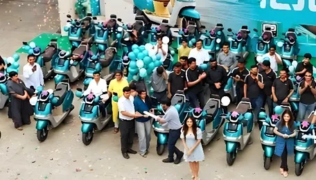 TVS Delivers 100+ iQube MillionR Special Editions in One Day in Pune 