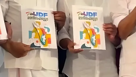 UDF promises high-speed rail, hike in welfare pensions and Rohith Vemula law 