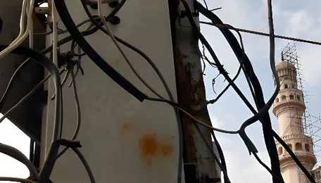 Beyond short circuit: Potential fire accidents lurk behind old and overloaded electric wires in Telangana’s building 