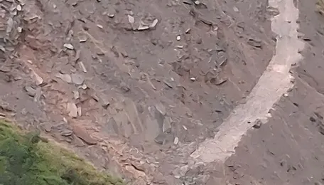 Landslides block Chamba-Bharmour stretch of national highway for hours 