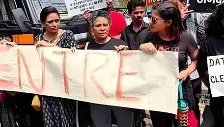 Protest in Thane against Amazon data centre; company allays water, power fears 