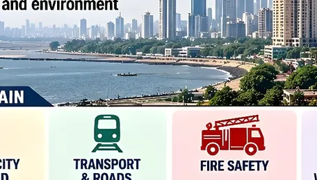Mumbai Redevelopment Boom Could Strain Water, Power, Roads and Fire Services, NatConnect Study Warns 