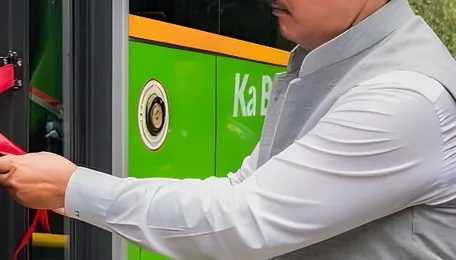 Meghalaya CM flags off 55 e-buses under PM e-Bus Sewa scheme 