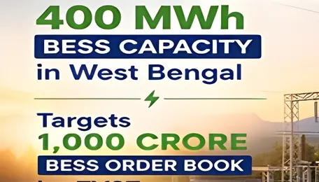 Jupiter Wagons Wins 100 MW/400 MWh Standalone BESS Projects in West Bengal - energetica