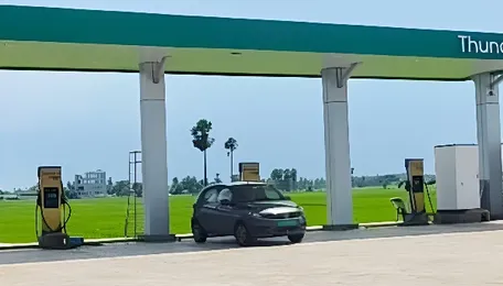 ThunderPlus Launches 0.5 MW EV Charging Station on NH-16 