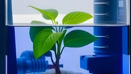 Sound Waves and a Plant-Made Catalyst Turn Water Into a Drug-Making Machine 