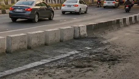 Ahmedabad Closes Dangerous Makarba Road Divider Cut After Report
