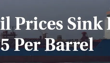 Russian Oil Prices Sink Below $35 Per Barrel 