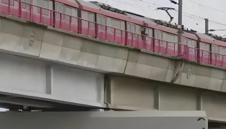 Delhi Metro Pink Line Expands With River Bridge