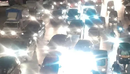 Thane Metro Work Triggers Ghodbunder Traffic Jams