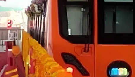 Bhopal Metro Mock Up Coach Shifted