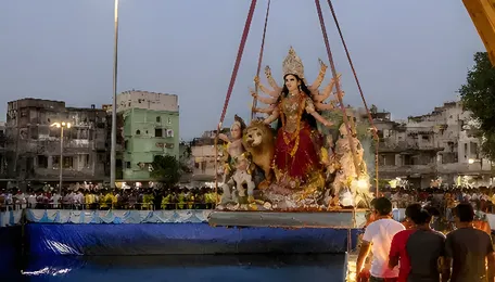 Berhampur Opens Four Artificial Ponds for Cleaner Durga Idol Immersion