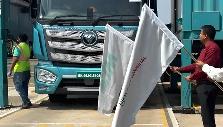 JNPA inaugurates India’s largest battery swapping and charging station for Heavy Electric Vehicles at NSFT Terminal 
