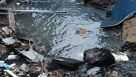 Chennai Sewage Overflow Worsens Daily Commutes