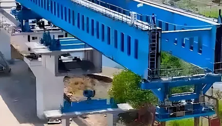 10th steel bridge launched for Mumbai-Ahmedabad Bullet Train project