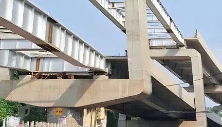 Old Elphinstone Structure Replaced By Mumbai Double Decker Link