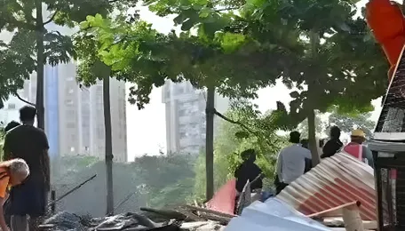 Mumbai Lokhandwala Slums On CRZ Land Demolished To Clear Way For Bridge Project