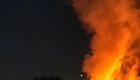 A plant making 150 products from gasoline to polyethylene caught fire 1,300 km from the war zone—Ukraine hits two refineries overnight 
