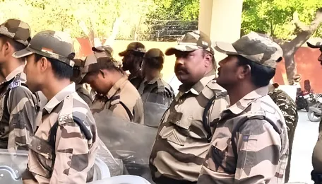 CISF conducts flag march in Sijua Siding to secure BCCL assets, curb coal theft 