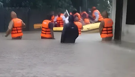 Gujarat Mumbai Railway Corridor Battles Flood Impact