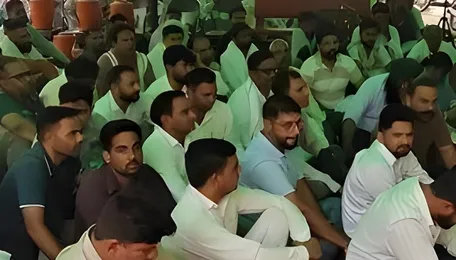 Power staff protest in Haryanas Sirsa, warn of statewide stir over Agri DISCOM plan 