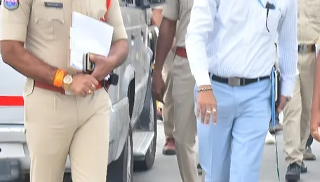 Warangal CP Inspects Accident-Prone Black Spots On NH-163 