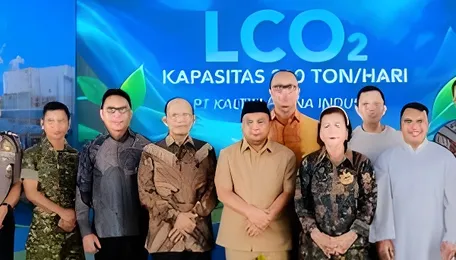 TRIPATRA Supports the Construction of a CO₂ Liquefaction Plant with a Capacity of 300 Tons per Day in Bontang 
