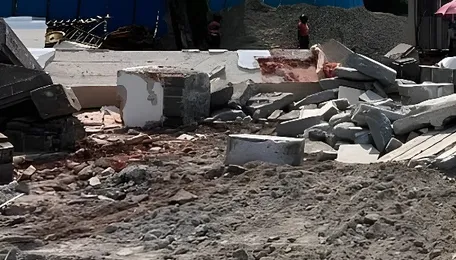 Only 50% works completed: Shifting of power cables delays widening of Sardar Patel Road 