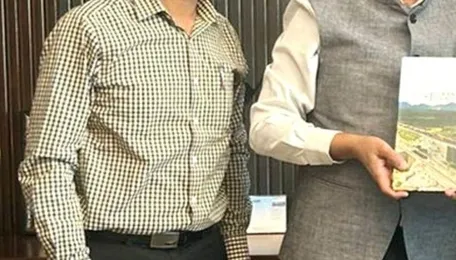 DFCCIL, JNPT hold High-Level Review on Crucial Vaitarna–JNPT Freight Corridor Link 