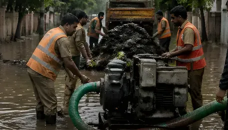 Chennai Floods Expose Gaps as 10.5cm Rain Hits City