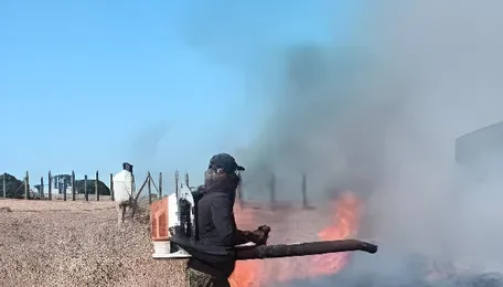 Forest dept starts fire-line scrapping at Kas Plateau to keep blazes at bay 