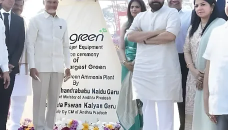 AM Green breaks ground on huge Indian green hydrogen-based ammonia plant 