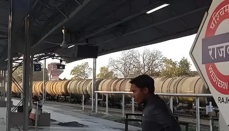 Western Railway's Rajkot division trials drone-based OHE surveillance on Hapa–Kanalus route