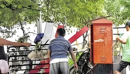 Pimple Nilakh Floods After Light Rain Residents Blame PCMC Riverfront Work