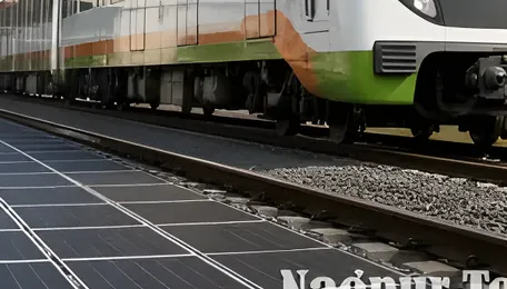 First-of-its-kind: Nagpur Metro deploys solar panels between tracks 