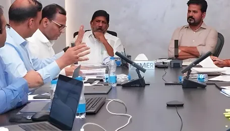 Revanth Reddy reviews power crisis after BRS thermal plant inspection call 