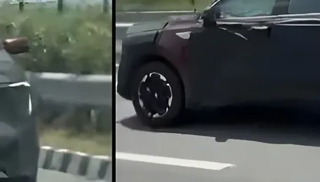 Kia Sorento Hybrid Spied Testing In India Again 