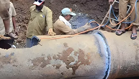 Chennai Water Pipeline Failure Disrupts Supply