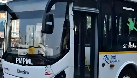 Pune PMPML Launches E Bus Service From Wagholi To Hinjawadi Phase 3