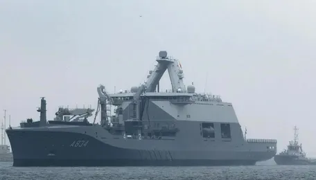 Metinvest’s steel is the basis for a new Royal Navy ship