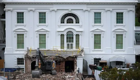 America first? Then why was foreign steel used in Trump’s White House ballroom?