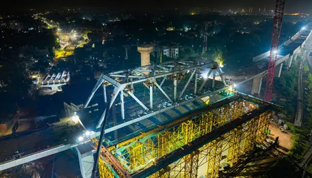 Bullet train project update: NHSRCL launches 10th steel bridge on Mumbai-Ahmedabad HSR corridor