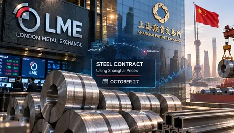 LME to launch steel contract using Shanghai prices on October 27