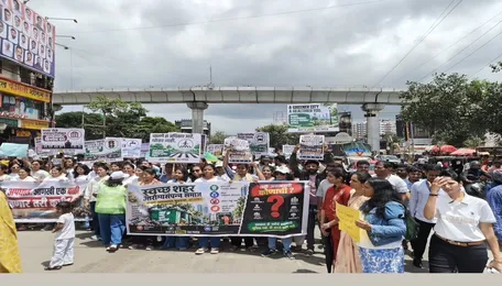 Pune IT park’s crumbling infrastructure: Why 5,000 people took to the streets
