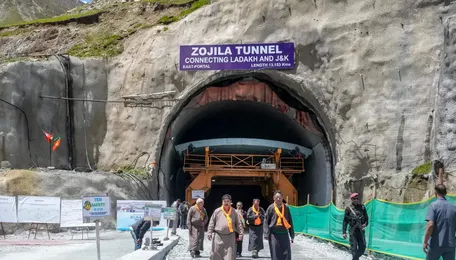 Golden day in India’s infrastructure history, says Gadkari after Zojila tunnel breakthrough