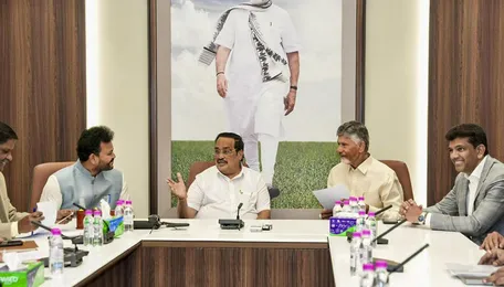 CM Naidu seeks Central support for irrigation and infrastructure projects in A.P.