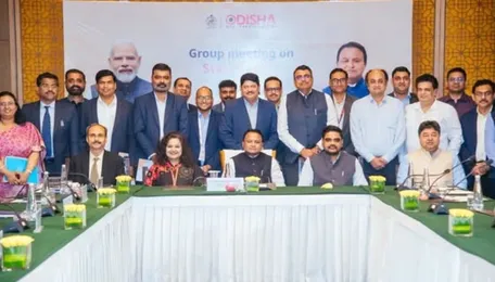 Odisha CM Mohan Majhi Meets JSL, IOCL, JSW Steel, Tata Steel Leaders