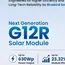 Bluebird Launch 630Wp G12R N-Type TOPCon Bifacial Solar Modules 