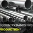 Which Country Ranks First In Steel Production?