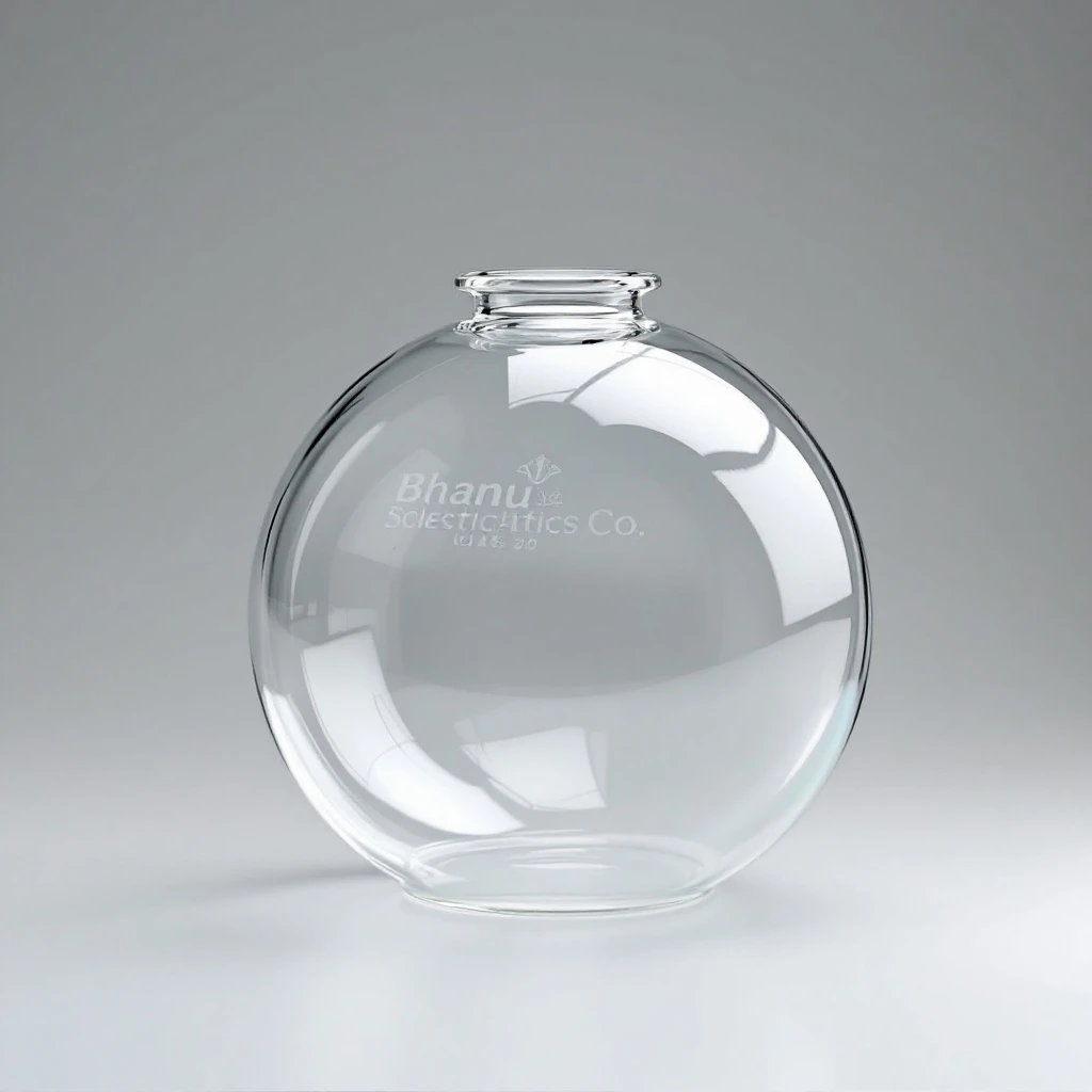 Four Neck Bottom Outlet Spherical Vessels | Buy Online